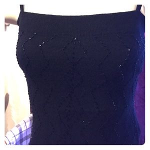 Beaded black camisole from Banana Republic