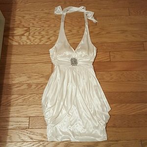 BNWT White Halter Dress