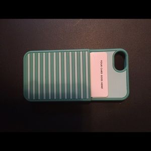 kate spade iPhone 5 and 5s case with card holder