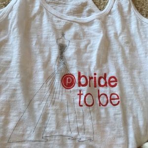 Pure Barre Bride to Be tank