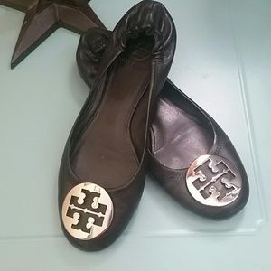 Final price. . Black Tory Burch Reva flats