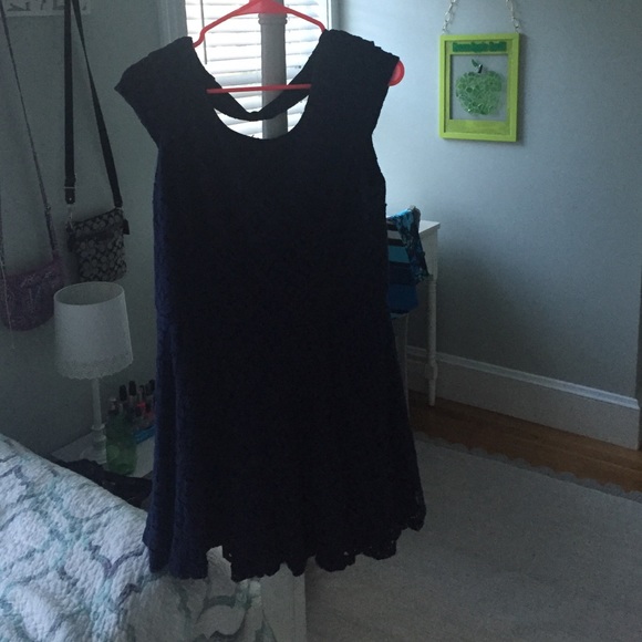 Crocheted Skater Dress