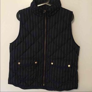 j crew vest