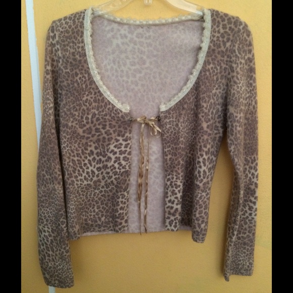 Angora cardigan