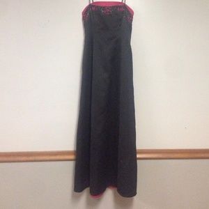 Black formal dress. Size 7/8