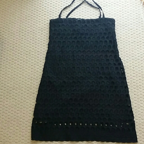 Black laced dress