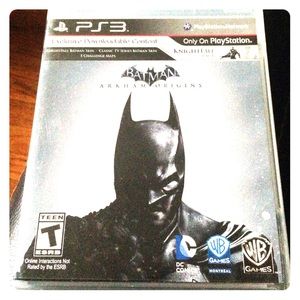 Batman Arkham Origins PS3 game.