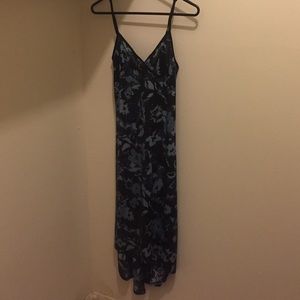 Floral "sequin" cocktail dress