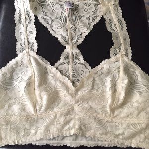 Free People Gallon Lace Racerback Bralette