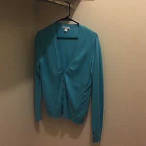 Teal Cardigan