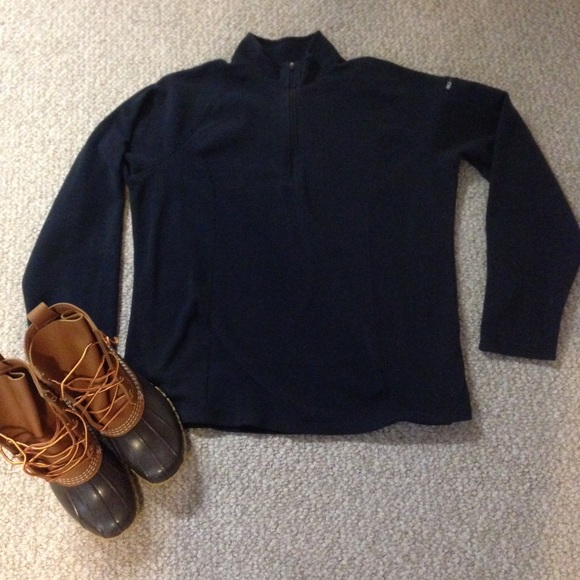 L.L. Bean Jackets & Blazers - L.L. Bean Fitness Fleece Quarter Zip Pullover L