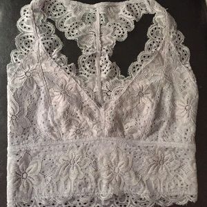 Kimchi Blue Allover Scalloped Lace Bralette