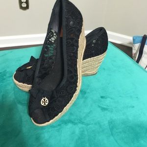 Tory burch espadrille wedges