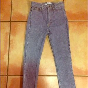 American Apparel high waist pencil pants