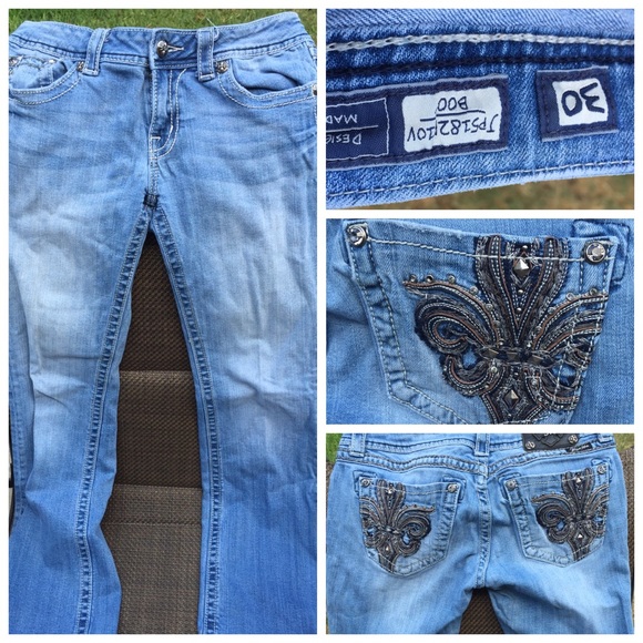Size 30 boot cut miss me jeans
