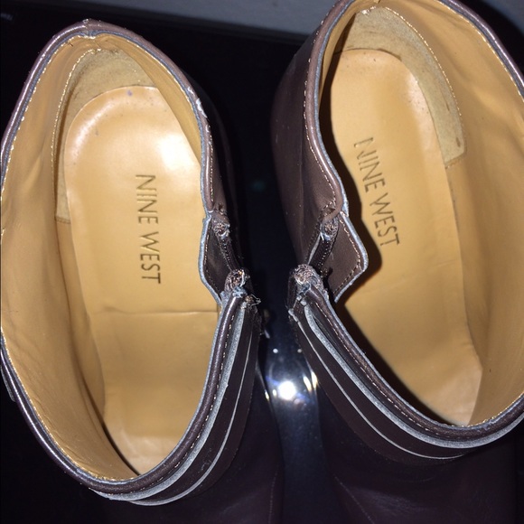 Nine West Dark Chocolate Heels - Picture 2 of 4