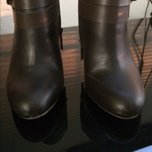 Nine West Dark Chocolate Heels - Picture 3 of 4