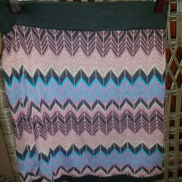 Aztec pencil skirt