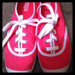 Coach tennis shoes