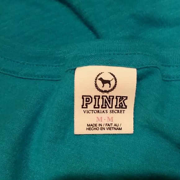 VS  turquoise PINK tee shirt - Picture 2 of 2