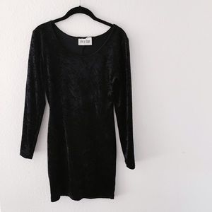 Little Black Velvet Dress 😎