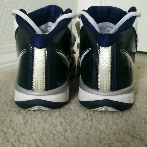 Blue and White Nike Lebrons(RARE) - Picture 2 of 4