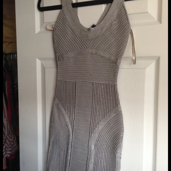 XS HERVE LEGER DRESS
