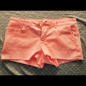 Cute bright pink shorts