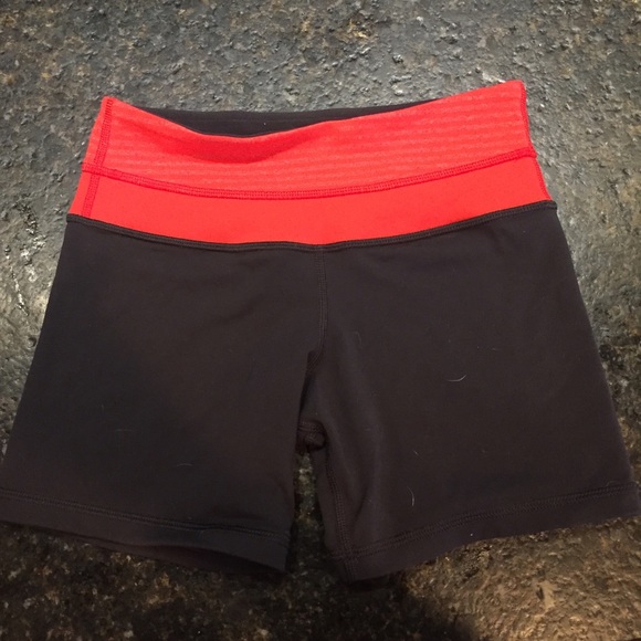 Red banded lululemon spandex!