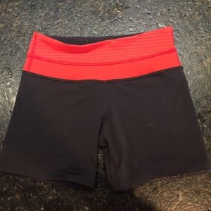 Red banded lululemon spandex!