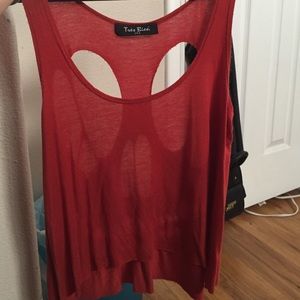 Orange/red skull shirt