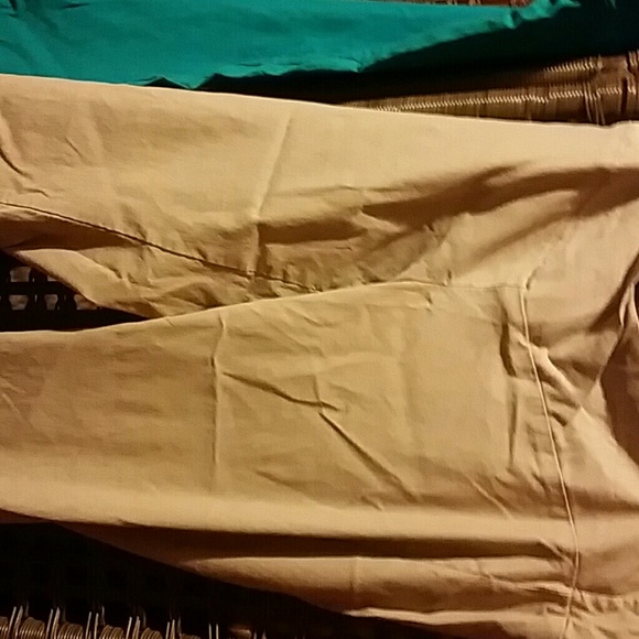 Tan stretchy pants size 11/12