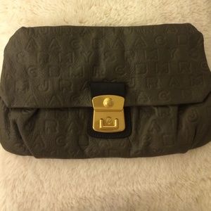 Gray Marc by Marc Jacobs letter clutch