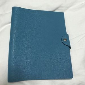 Hermes Ulysse MM blue jean color