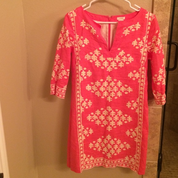 Jcrew linen dress
