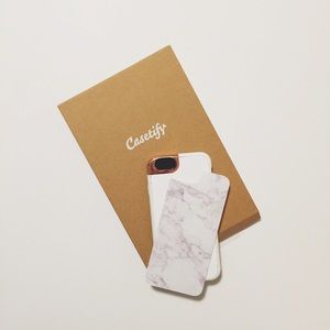 Marble and Rose Gold iPhone 6 case