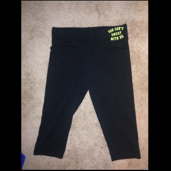 Crop cotton leggings
