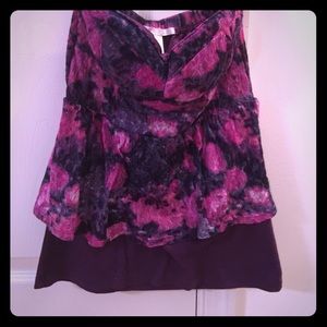 Charlotte Russe peplum top