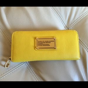 LOWEST PRICE! Marc Jacobs yellow leather wallet