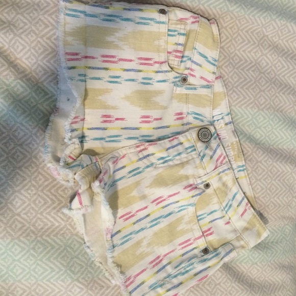 Multi Colored Denim Shorts, from Target. Mossimo - Picture 1 of 3