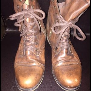 Steve Madden combat boots