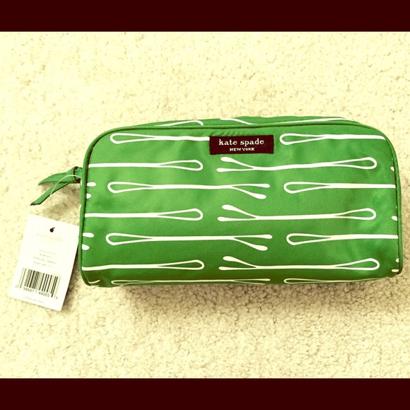 New with tags KATE SPADE makeup bag