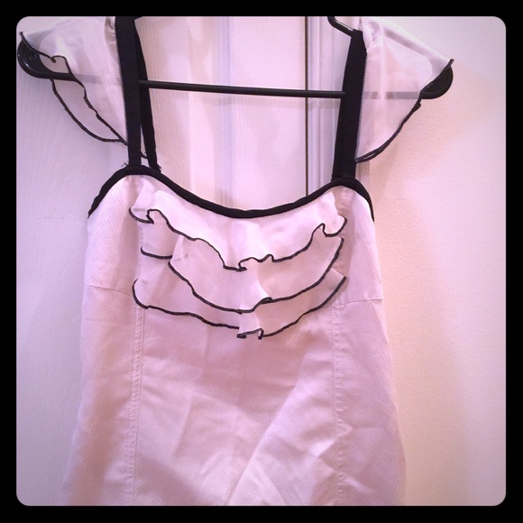 Guess tan top with adjustable straps