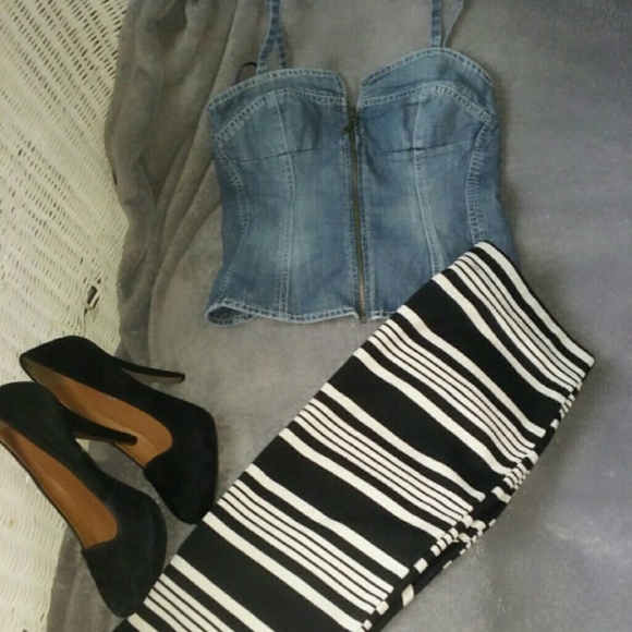 Denim top - Picture 2 of 2