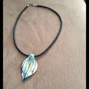 Venetian glass Jewelry - Venetian glass pendant Venetian glass Jewelry - Venetian glass pendant