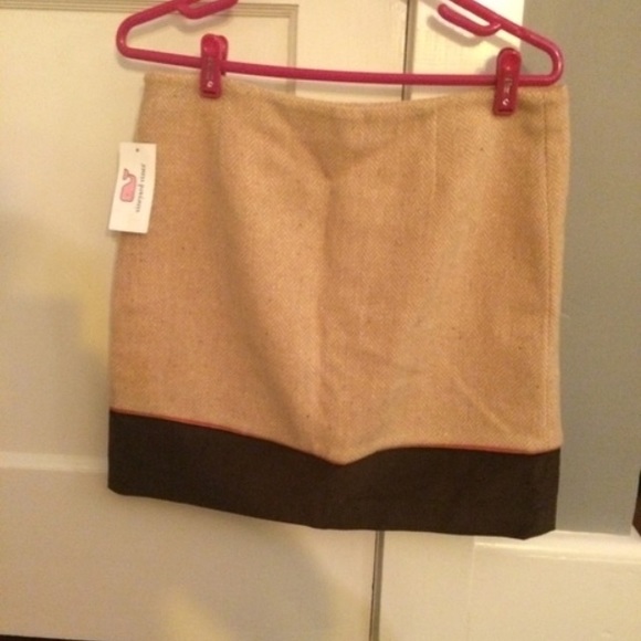 Vineyard Vines Herringbone Tweed Skirt