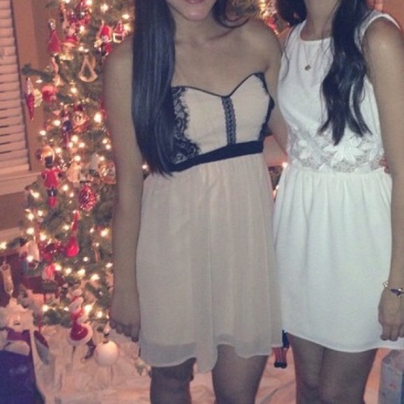 Strapless Homecoming Dress