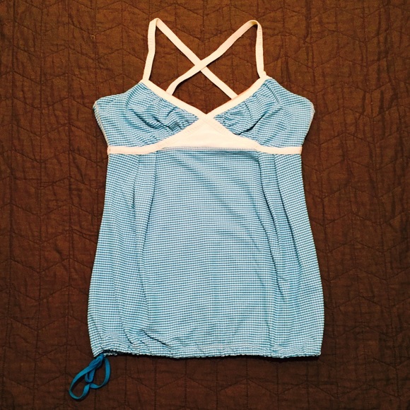 lululemon athletica Dance Strap Gingham Tank - Picture 1 of 3