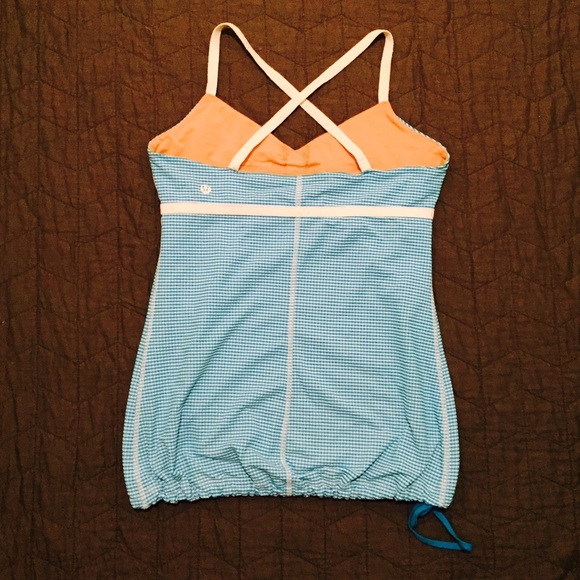lululemon athletica Dance Strap Gingham Tank - Picture 2 of 3