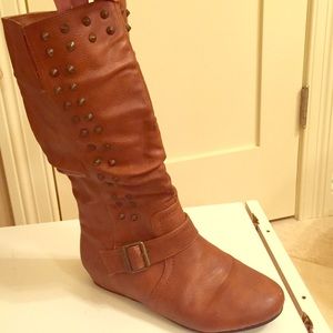 Studded boots